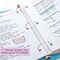 BAZIC 1" 3-Ring View Binder w/ 2-Pockets (11 Color Available)
